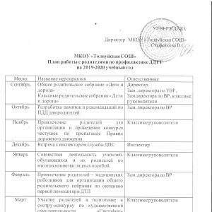 Работа с родителями